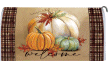 [Pumpkin Trio Large Mailbox Cover]