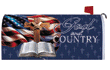 [God and Country Mailbox Cover]