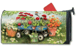 [Geraniums By The Dozen Mailbox Cover]