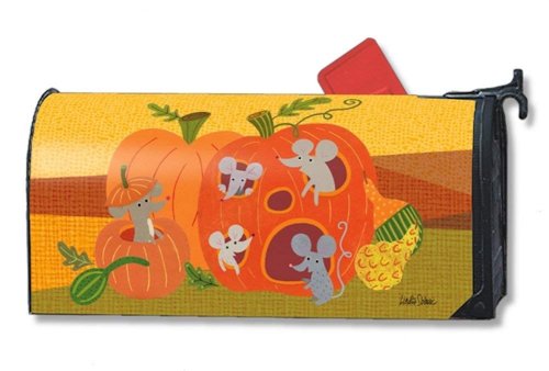 MB28 HALLOWEEN HAUNTS MAGNETIC MAILBOX COVER STANDARD SIZE *FREE FAST SHIPPING* 