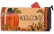 [Pilgrim Pumpkin Mailbox Cover]