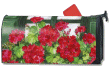 [Window Box Geraniums Mailbox Cover]