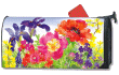 [Garden Blooms Mailbox Cover]