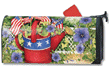[Patriotic Watering Can Mailbox Cover]