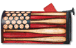 [Baseball Season Mailbox Cover]