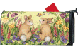 Springtime Bunny Mailbox Cover