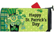 [Blooming Irish Mailbox Cover]