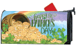 [Pot Of Gold Mailbox Cover]