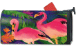 [Pink Flamingos Mailbox Cover]