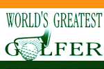 World's Greatest Golfer flag