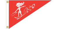 Ski Queen Pennant