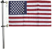 Aluminum Pole with Charlevoix Clips