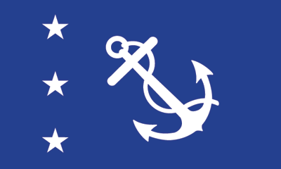 yacht club commodore flag