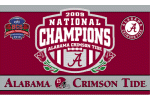 University of Alabama 2009 Football National Champions flag
