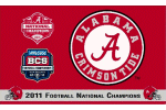 University of Alabama 2011 Football National Champions flag
