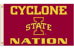 Iowa State University Cyclone Nation flag