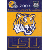 Louisiana State University 2007 Football National Champions banner