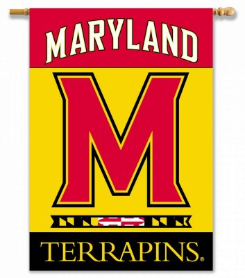 Deluxe 3' X 5' University of Maryland Terrapins Flag 