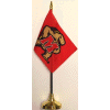 [University of Maryland Desk Flag]