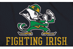 [University of Notre Dame Leprechaun Flag]