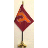 [Virginia Tech Desk Flag]