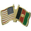 [U.S. & Afghanistan Flag Pin]