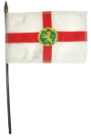 Alderney Desk Flag