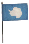 Antarctica Desk Flag