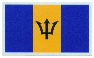 Schlüsselanhänger keyring flagge flaggen Boxhandschuhe Barbados