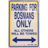 [Bosnia Parking Sign]