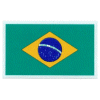 [Brazil Flag Reflective Decal]