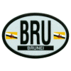 [Brunei Oval Reflective Decal]