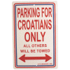 [Croatia Parking Sign]