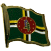 [Dominica Flag Pin]