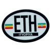 [Ethiopia Oval Reflective Decal]