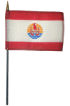 French Polynesia Desk Flag