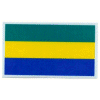[Gabon Flag Reflective Decal]