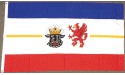 [Mecklenburg-West Pomerania Lt Poly Flag]
