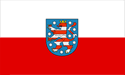 [Thuringia, Germany Flag]
