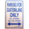 [Guatemala Parking Sign]