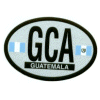 [Guatemala Oval Reflective Decal]
