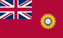 [India 1858 Red (British) Flag]