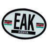 [Kenya Oval Reflective Decal]