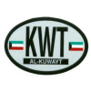 [Kuwait Oval Reflective Decal]