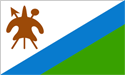[Lesotho (1987-2006) Flag]
