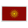 [Macedonia Flag Reflective Decal]