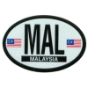 [Malaysia Oval Reflective Decal]