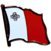 [Malta Flag Pin]