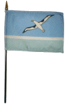 Midway Island Desk Flag