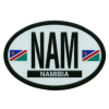 [Namibia Oval Reflective Decal]
